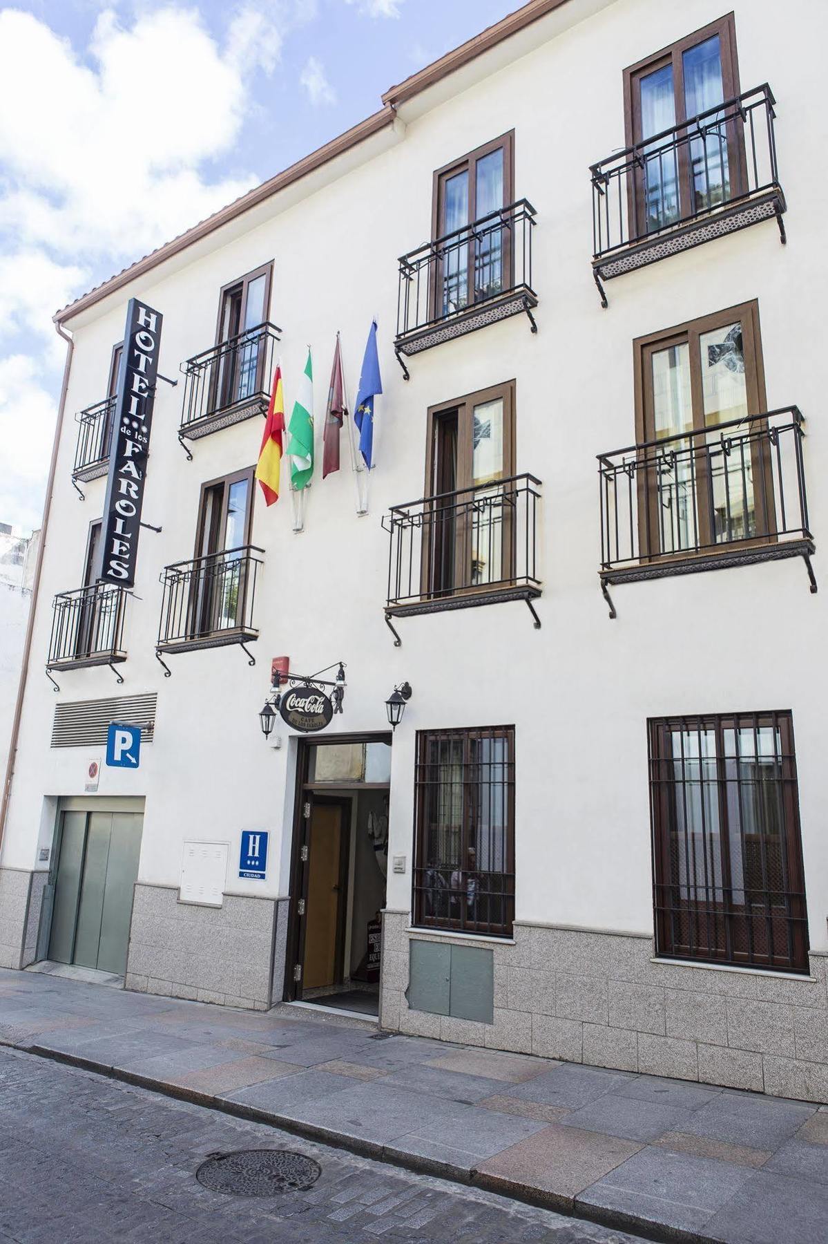 Hotel De Los Faroles Córdoba Exteriör bild